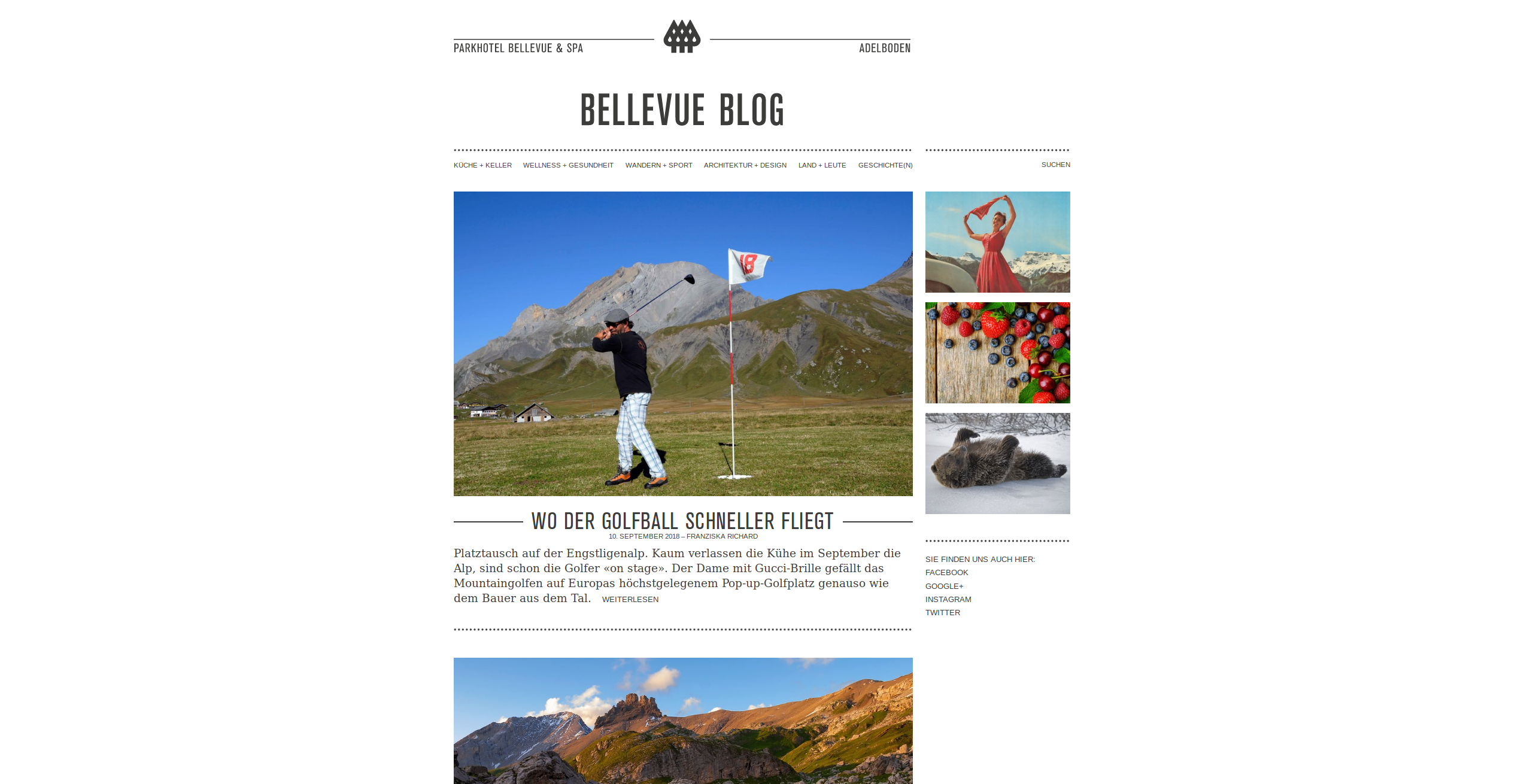 Startseite / Bellevue Blog